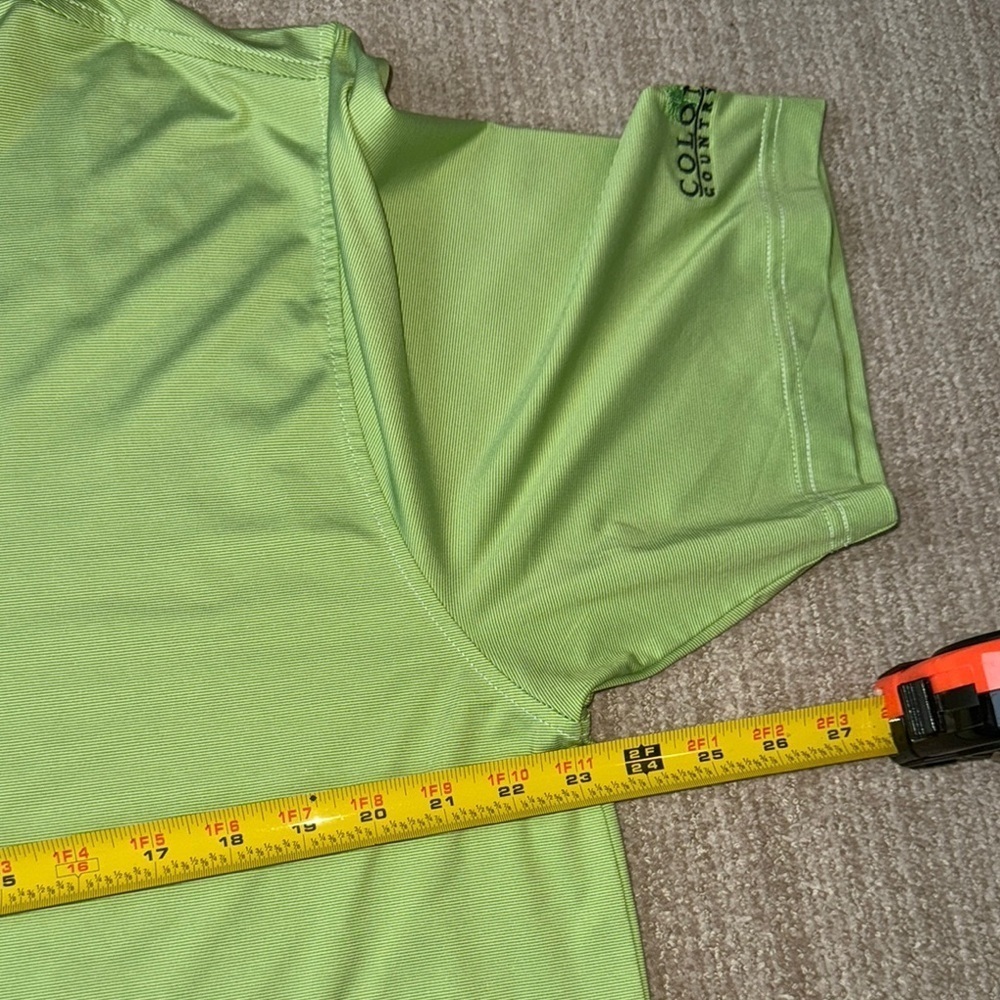FootJoy Men’s Size L Green Golf Polo Shirt - Picture 6 of 12